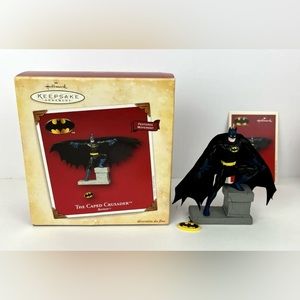 2004 Hallmark Keepsake Batman "The Caped Crusader”! NIB with Memory Card!